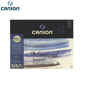 Picture of Canson Montval Aquarelle Pad CP 24x32cm