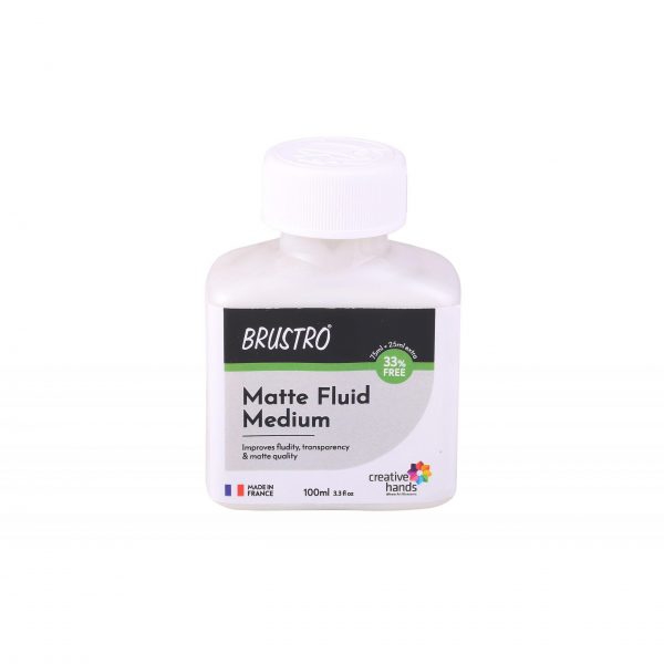 Picture of Brustro Matte Fluid Medium 100ML (75ML + 25ML)