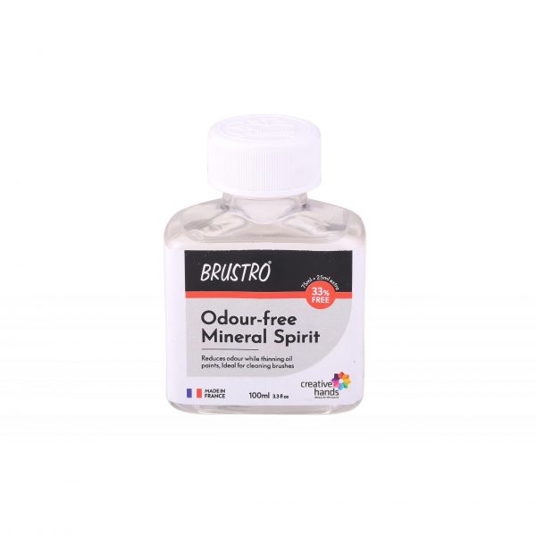 Picture of Brustro Odour-Free Mineral Spirit (75ML +  25ML)