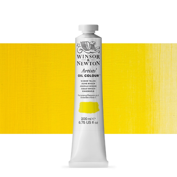 Picture of Winsor & Newton Artist Oil Colour  - Winsor Yellow (SR-2) (200ml)