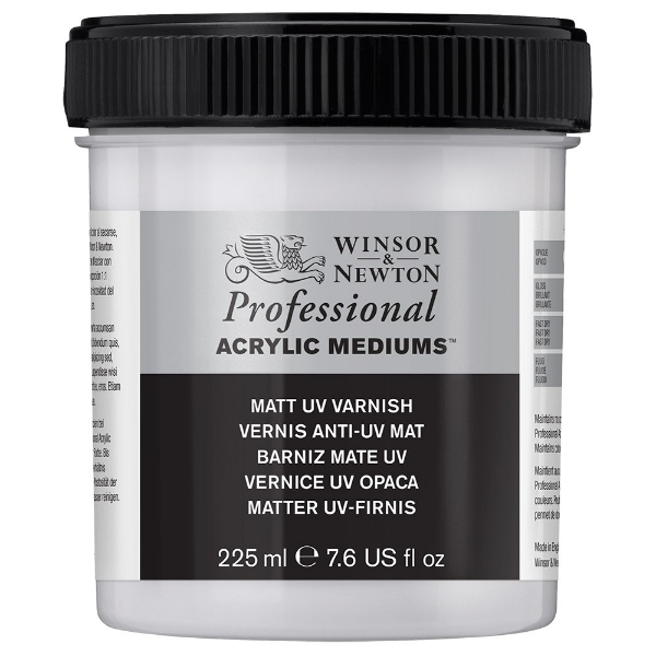 Picture of Winsor & Newton Artists Acrylic Matt Uv Varnish - 225ml