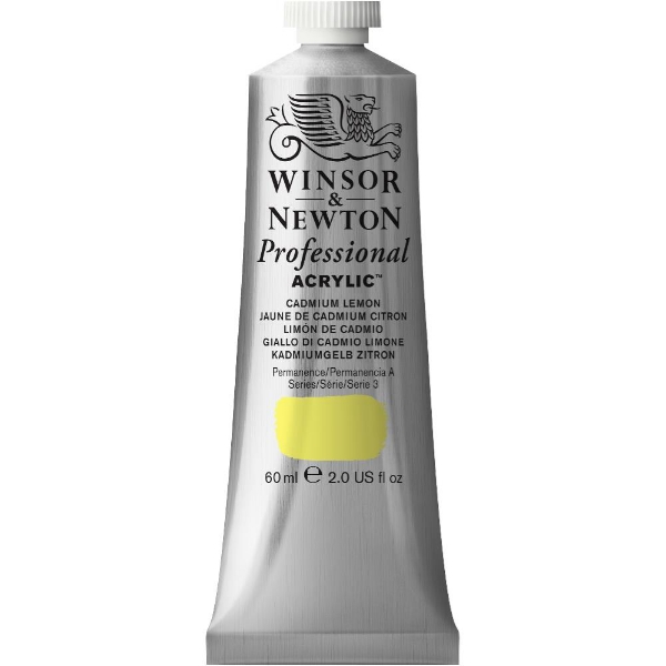 Picture of Winsor & Newton Professional Acrylic Colour 60ml - Cadmium Yellow Deep (S-3)