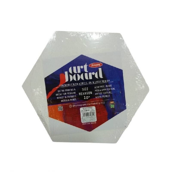 Picture of Anupam Art Board Hexagon - 10" (25x25cm)