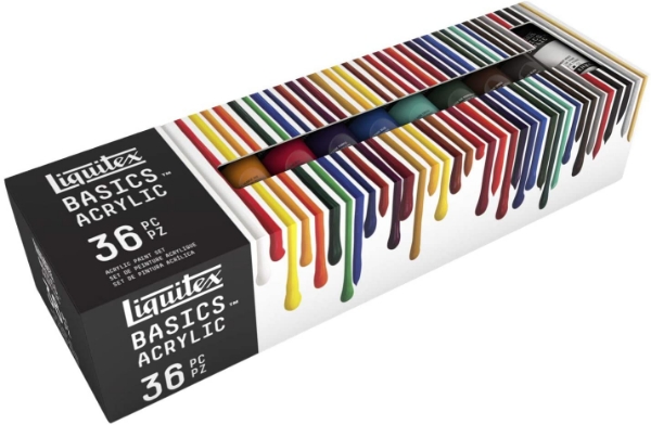 Picture of Liquitex Basics Acrylic Colour - Set of 36x22ml