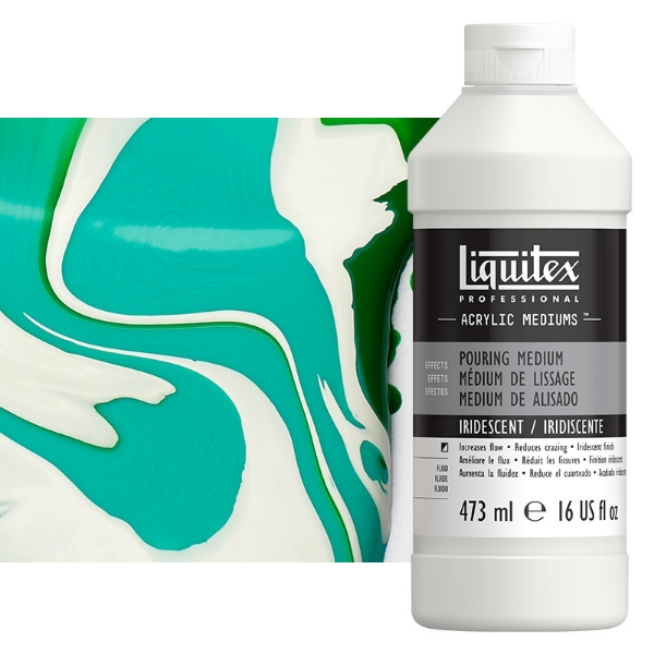 Picture of Liquitex Iridescent Pouring Medium - 473ml