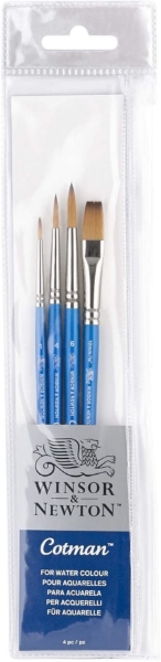 Picture of Winsor & Newton Cotman Sh Brush Set Of 4-5390604