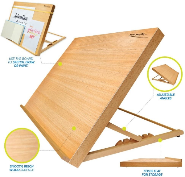 Picture of Mont Marte Drawing Board A3 with Elastic Band