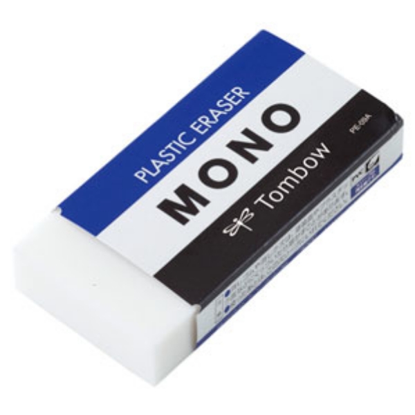 Picture of Tombow Mono Plastic Eraser Medium (PE-04A)