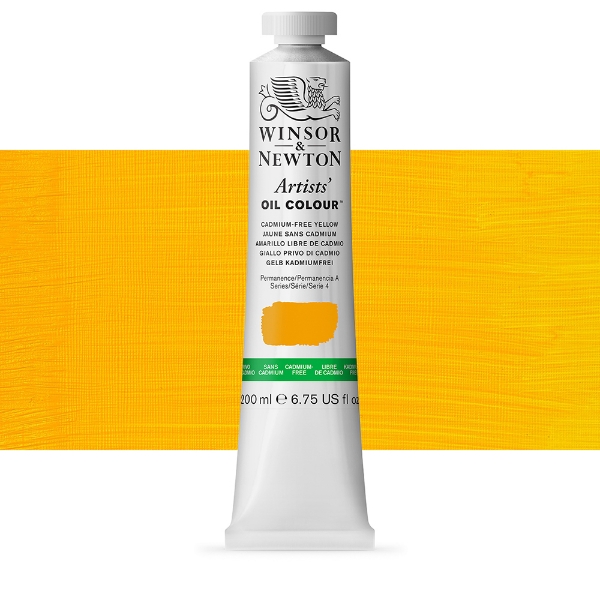 Picture of Winsor & Newton Artist Oil Colour  - Cadmium Free Yellow (200ml)