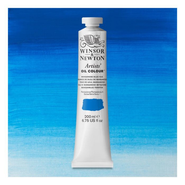 Picture of Winsor & Newton Artist Oil Colour - Manganese Blue Hue (200ml)