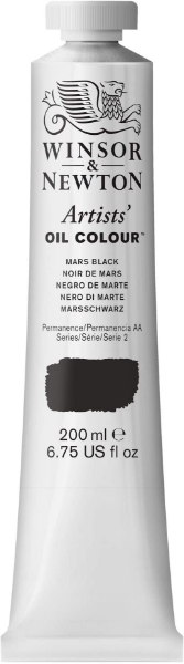 Picture of Winsor & Newton Artist Oil Colour - Mars Black (200ml)