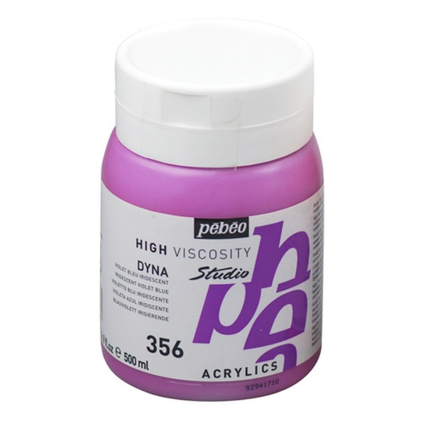 Picture of Pebeo Studio Acrylic High Viscosity - 500ml Iris Violet Blue (356)