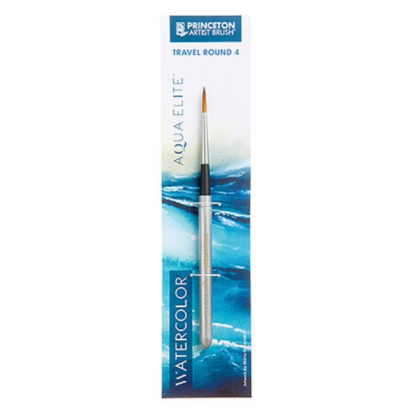 Picture of Princeton Aqua Elite Watercolour Travel Round Brush (Size 8)