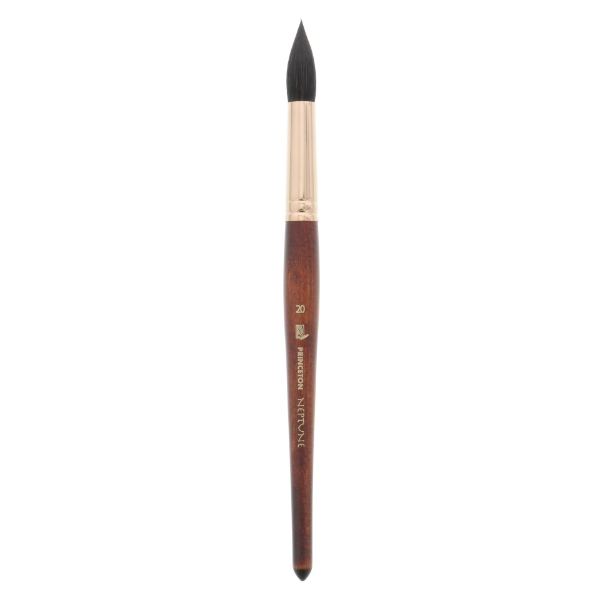 Picture of Princeton Brush Neptune Synthetic Squirrel Watercolour Brush - Round (Size 20)