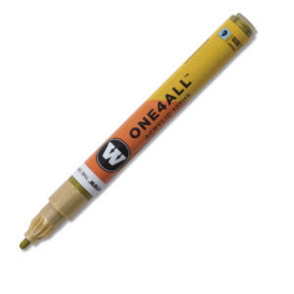Picture of Molotow One4All Acry Marker 2mm Round Metallic gold