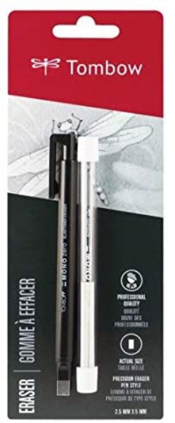 Picture of Tombow Mono Zero Eraser Flat with Refill