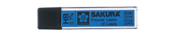 Picture of Sakura Polymer Lead 0.7mm-HB Pack Of 12