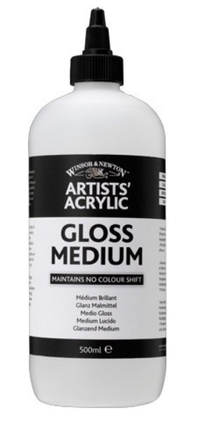 Picture of Winsor & Newton Artists Acrylic Gloss Medium 500ml