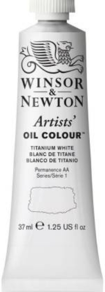 Picture of Winsor & Newton Artist Oil Colour 37ml - Titanium White