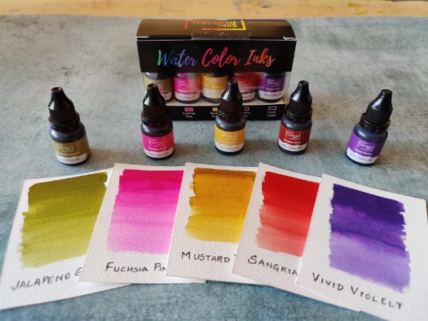 Picture of Beyond Watercolor Inks Mini Pack 1 Set Of 10-10Ml