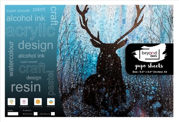 Picture of Beyond Yupo Sheet A5 150 Micron Pack Of 10