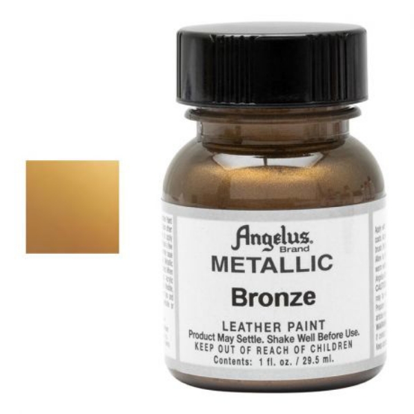 Angelus Leather Paint Metallic Bronze