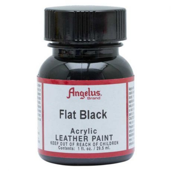 Picture of Angelus Acrylic Leather Paint - Black No.720 (29.5ml)