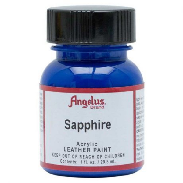 Picture of Angelus Acrylic Leather Paint - Sapphire No.720 (29.5ml)