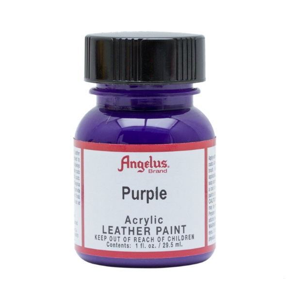 Picture of Angelus Acrylic Leather Paint - Purple No.720 (29.5ml)