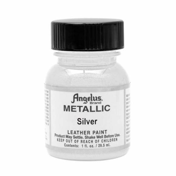 Picture of Angelus Leather Paint - Metallic Silver No.732 (29.5ml)