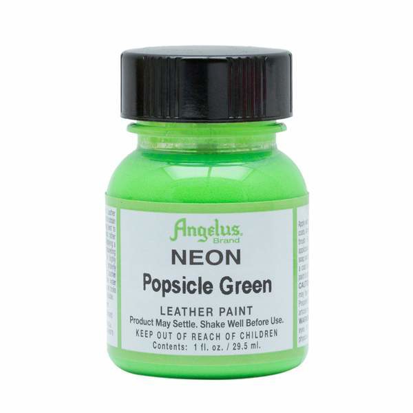Picture of Angelus Leather Paint - Neon Popsicle Green No.725 (29.5ml)