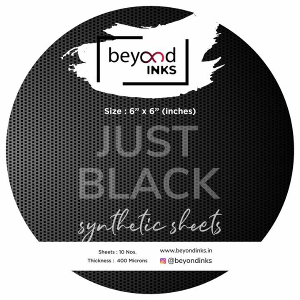 Picture of Beyond Synthetic Blackcircle Sheet 6X6 Pack Of 10