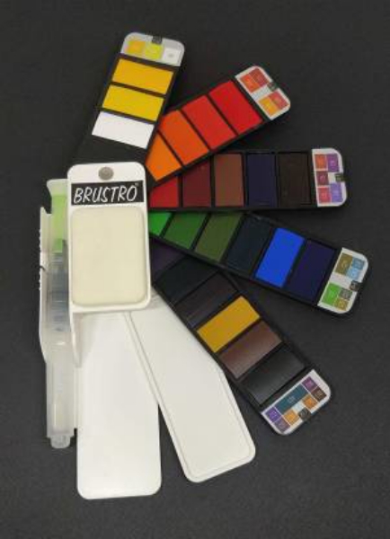 Picture of Brustro Artist Water Colour Pocket Set Of 25