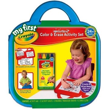 Picture of Crayola Washable Color & Erase Activity Set