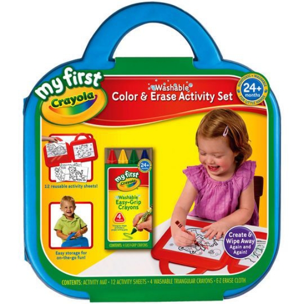 Picture of Crayola Washable Color & Erase Activity Set