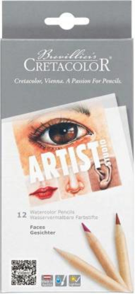 Picture of Cretacolor Artist Studio Watercolour Pencil - Set of 12