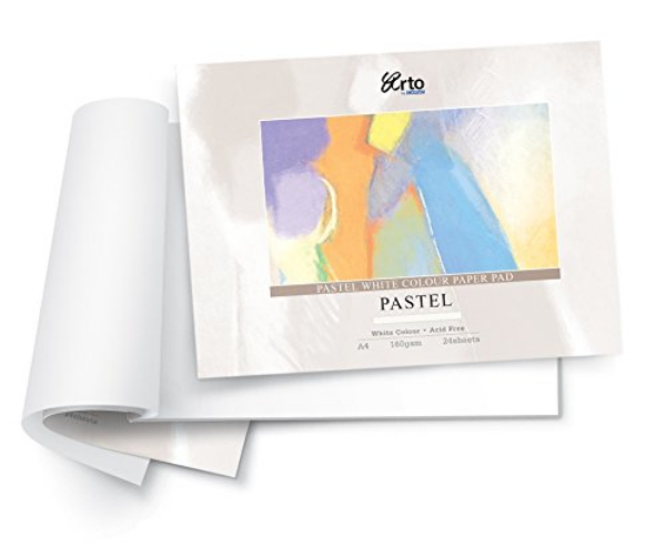 Picture of Fabriano Pastello Paper Pad A3 White 160gsmx 24Sht