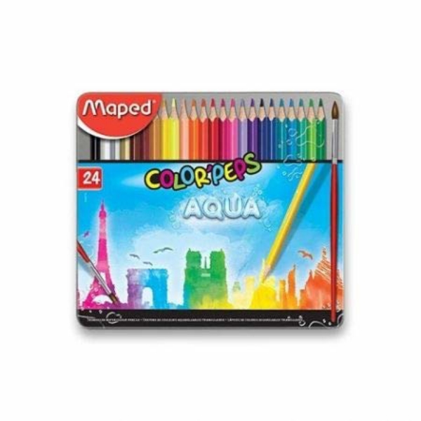 Picture of Maped Color'peps Aqua Watercolour Pencils Set of 24