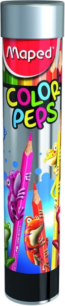 Picture of Maped Color'Peps Color Pencils Set of 12 (Metal Tube)