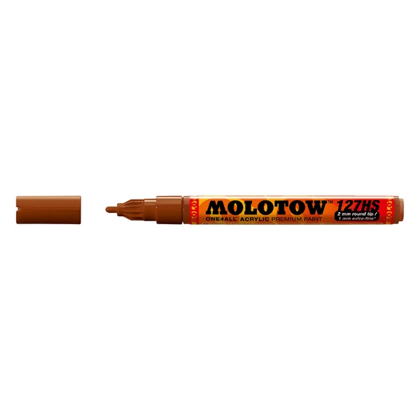 Picture of Molotow One 4 All Acrylic Marker  2mm  -  Hazelnut Brown