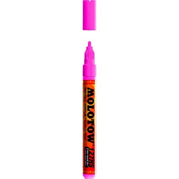Picture of Molotow One 4 All Acrylic Marker 2mm  -  Neon Pink Fluorescent