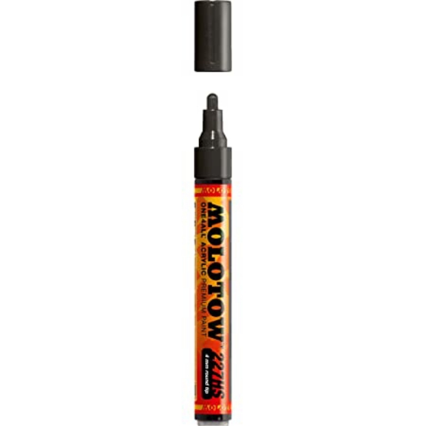 Picture of Molotow One4All Acry Marker 2mm Round Signal Black