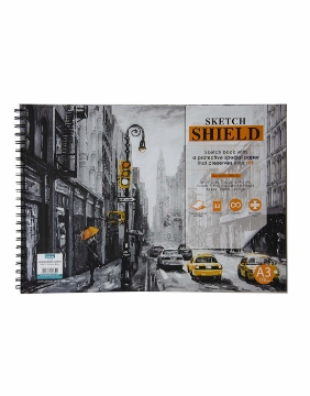 Picture of Scholar Sketch Shield Drawing Book A3