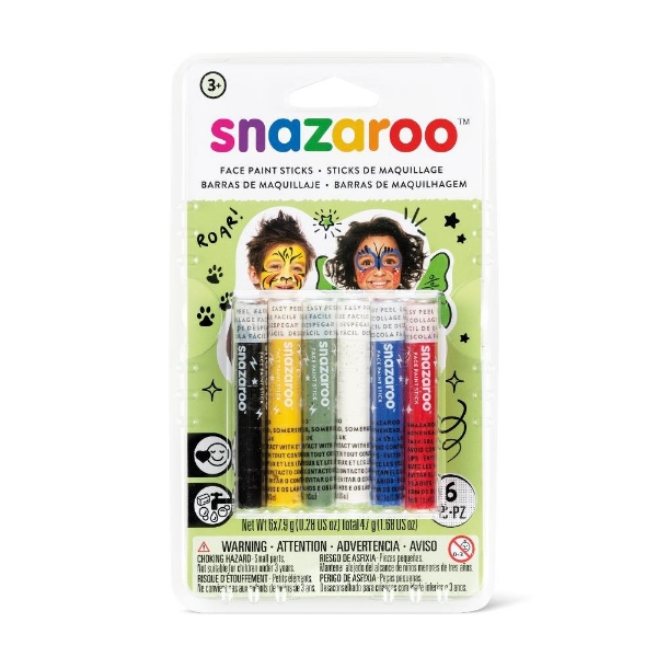 Picture of Snazaroo Face Paint Sticks - Set of 6 (1160602)