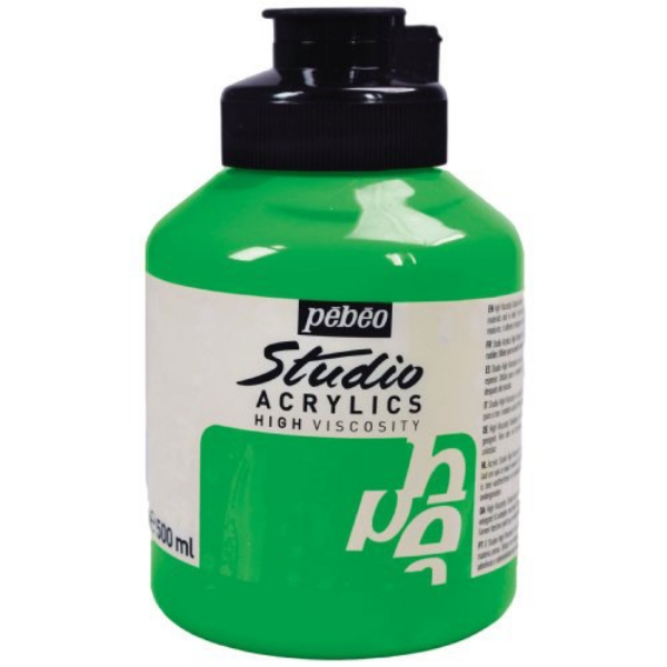 Picture of Pebeo Studio Acrylic High Viscosity - 500ml Sap Green (059)