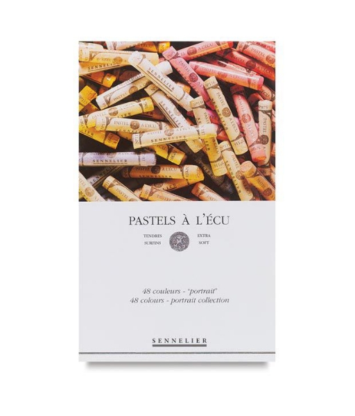 Picture of Sennelier Dry Pastels Set of 48 Portraits Assorted Colours