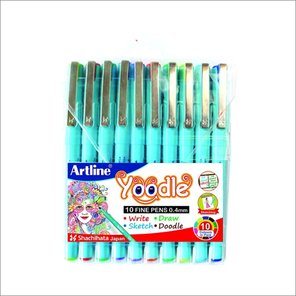 Picture of Artline Yoodle Fine Pen Set Of 10