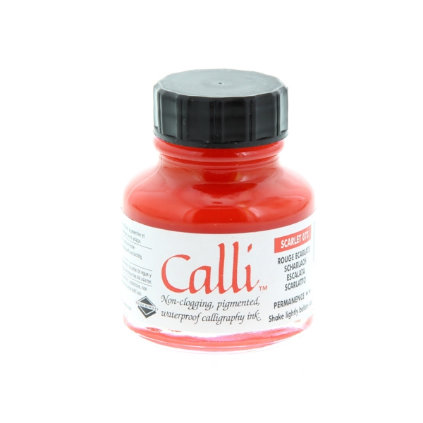 Picture of Daler Rowney Calligraphy Ink - Scarlet (29.5ml)