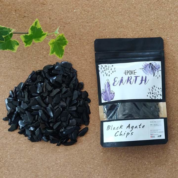 Picture of Epoke Earth-Black Agate Chips 250G
