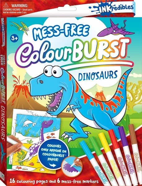 Picture of Hinkler Inkredibles Colour Burst Dinosaurs Set 6